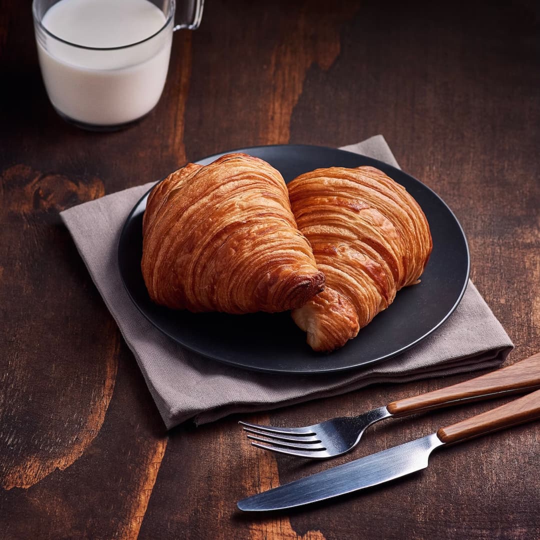 Our homemade croissants
